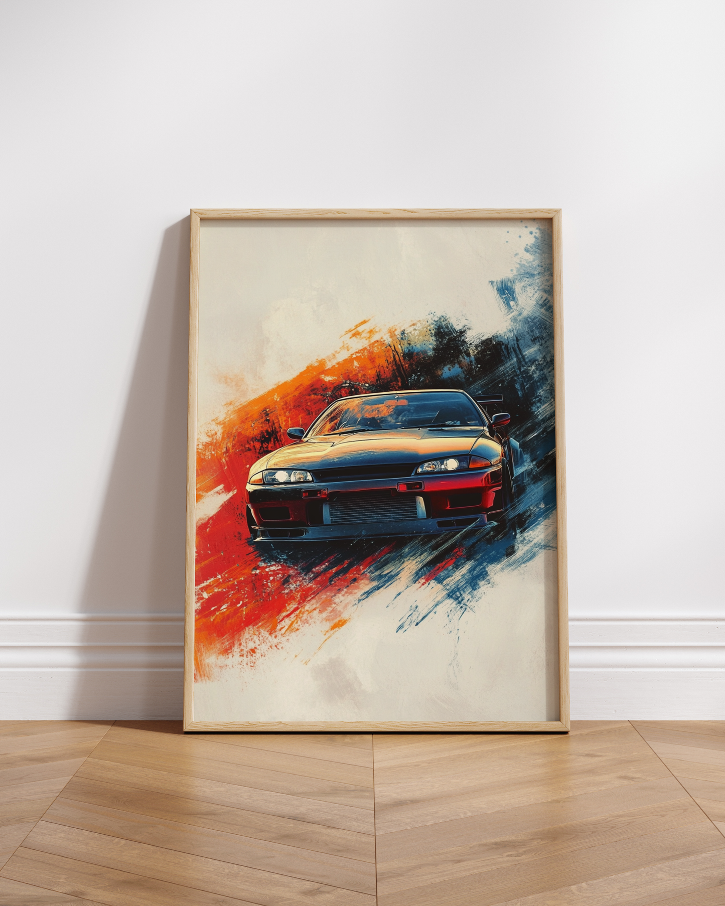 Racing Car Wall Art Poster