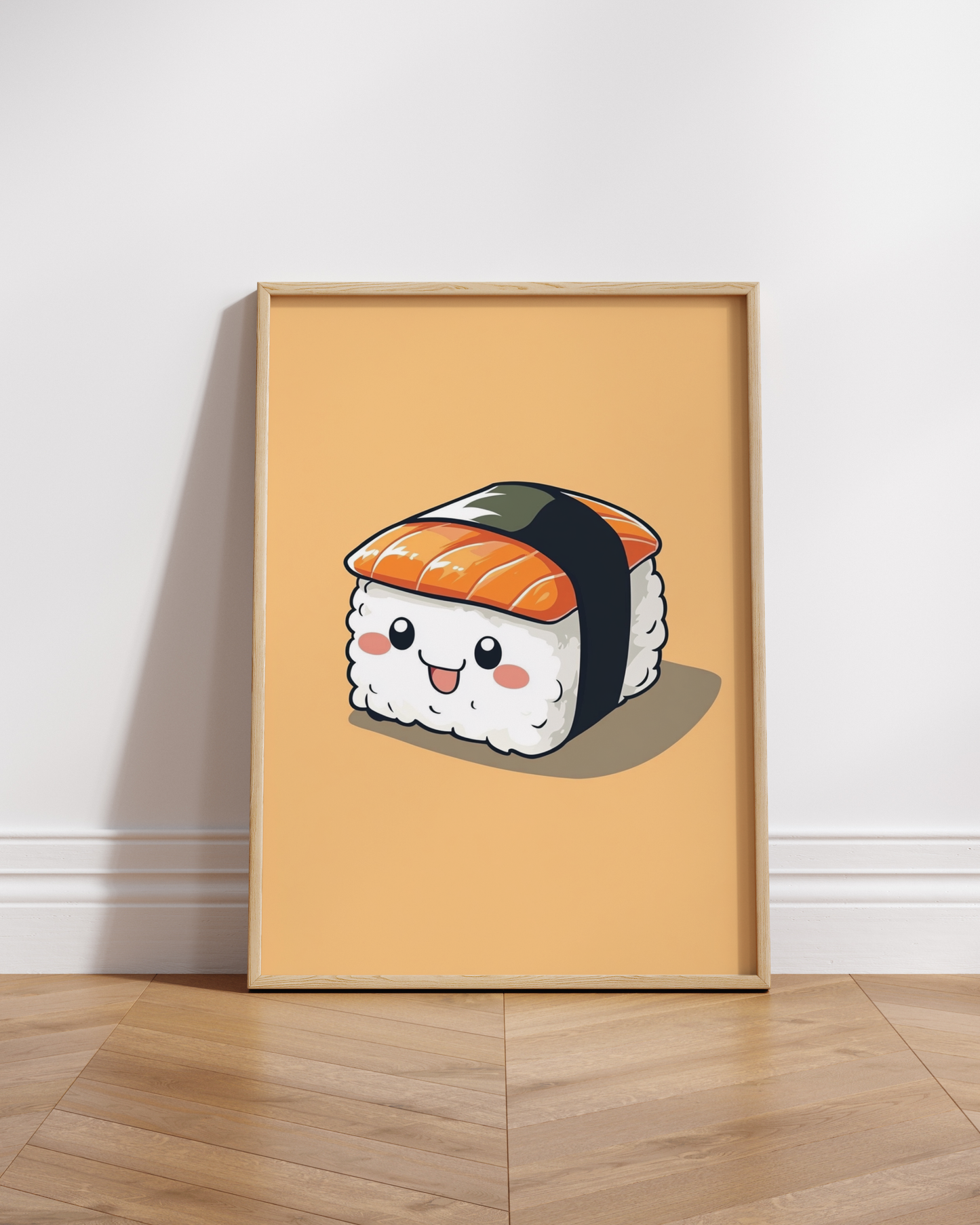 Cute Sushi Art Poster