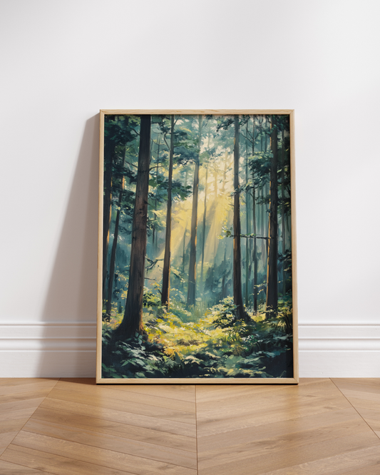 Serene Forest Poster