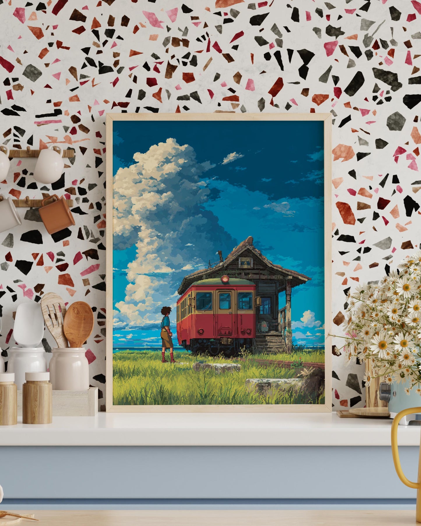 Vibrant Anime-Inspired Vertical Posters | Wall Art for Home Decor, Gift for Art Lovers, Studio Wall Art, Unique Room Decor
