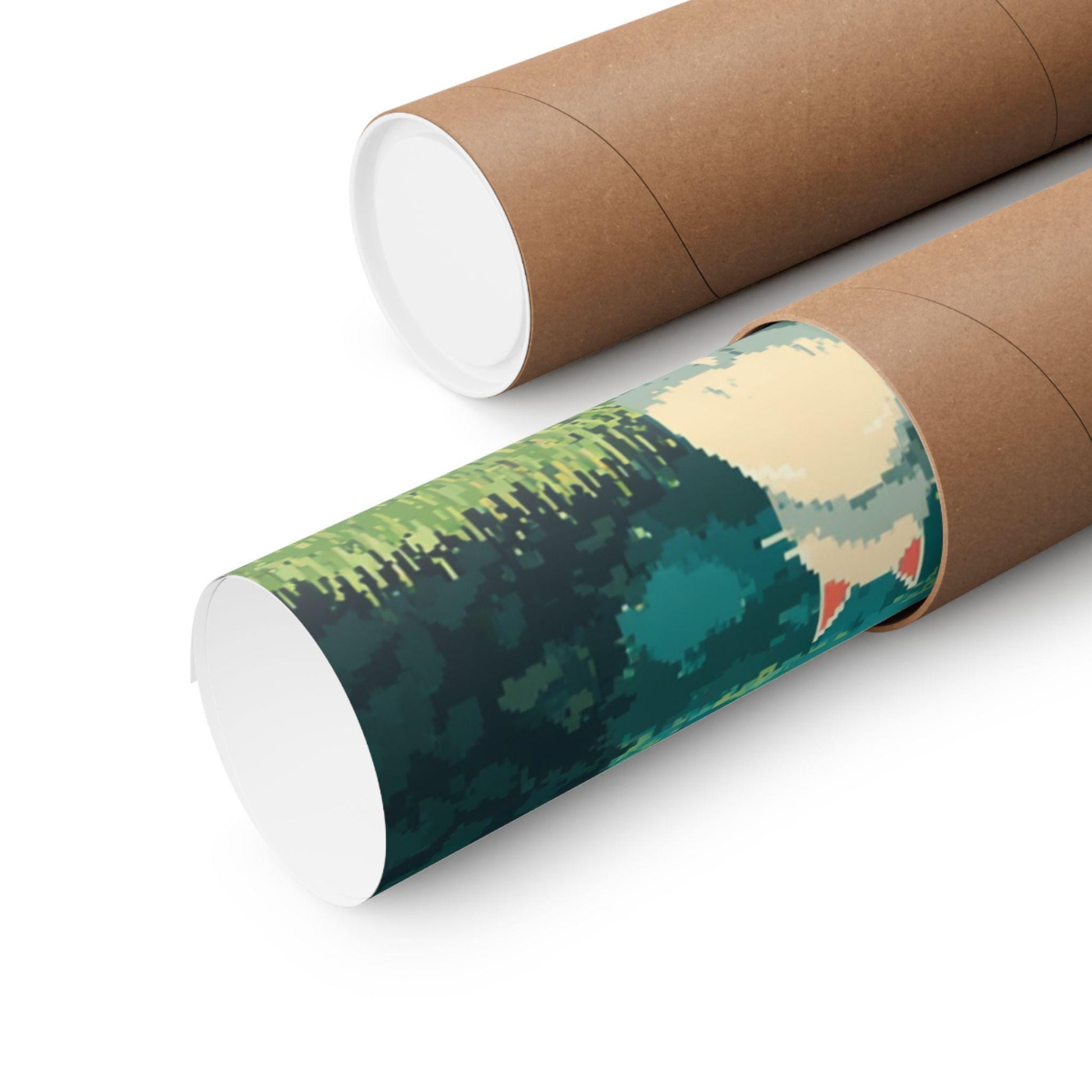 Whimsical Matte Vertical Posters: Dreamy Decor for Home & Office, Gift for Nature Lovers, Anime Inspiration, Cozy Wall Art