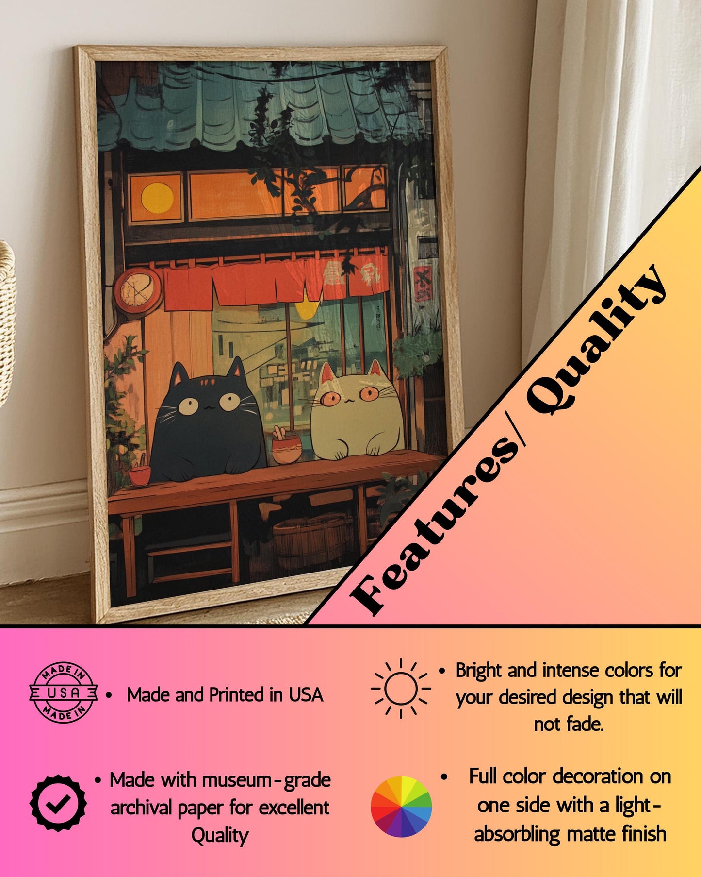 Retro Beach Car Poster Art, Vintage Car Wall Decor, Matte Vertical Print for Car Lovers, Automotive Gift, Tropical Vibes Decor
