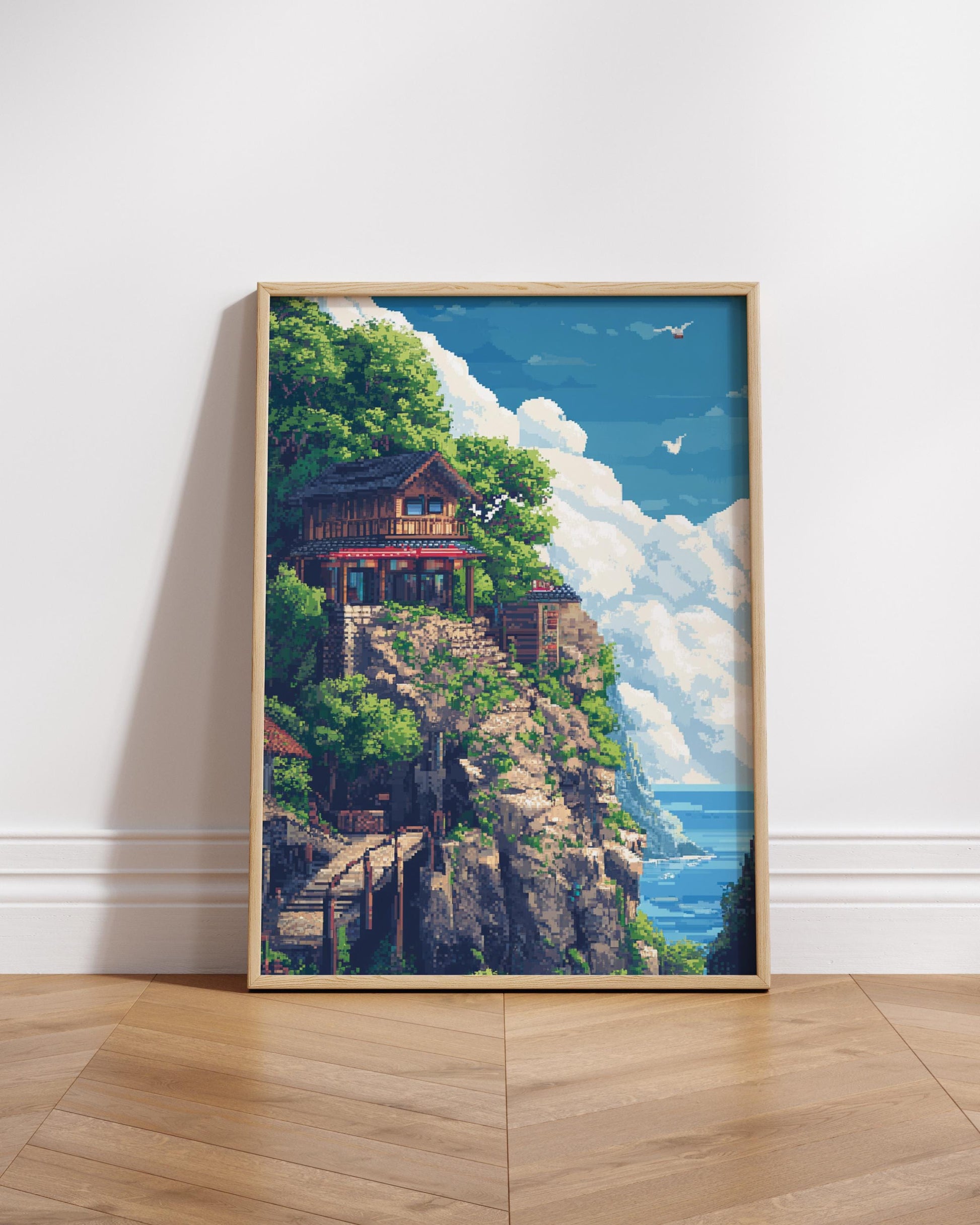 Scenic Matte Poster, Nature Landscape Art Print, Home Decor Wall Art, Perfect Gift for Nature Lovers, Aesthetic Wall Art