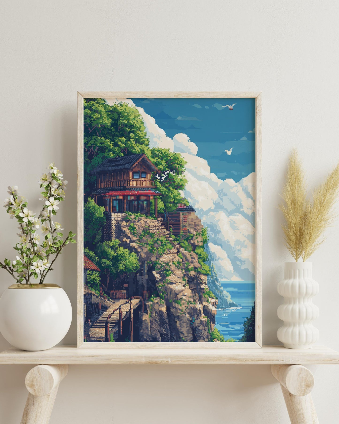 Scenic Matte Poster, Nature Landscape Art Print, Home Decor Wall Art, Perfect Gift for Nature Lovers, Aesthetic Wall Art