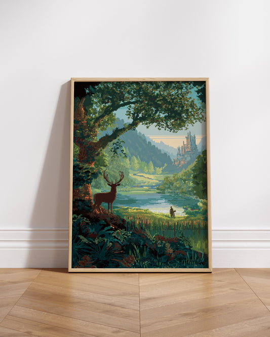 Nature-Inspired Matte Vertical Posters, Forest Decor, Landscape Art, Wall Art, Home Aesthetic, Gift for Nature Lovers