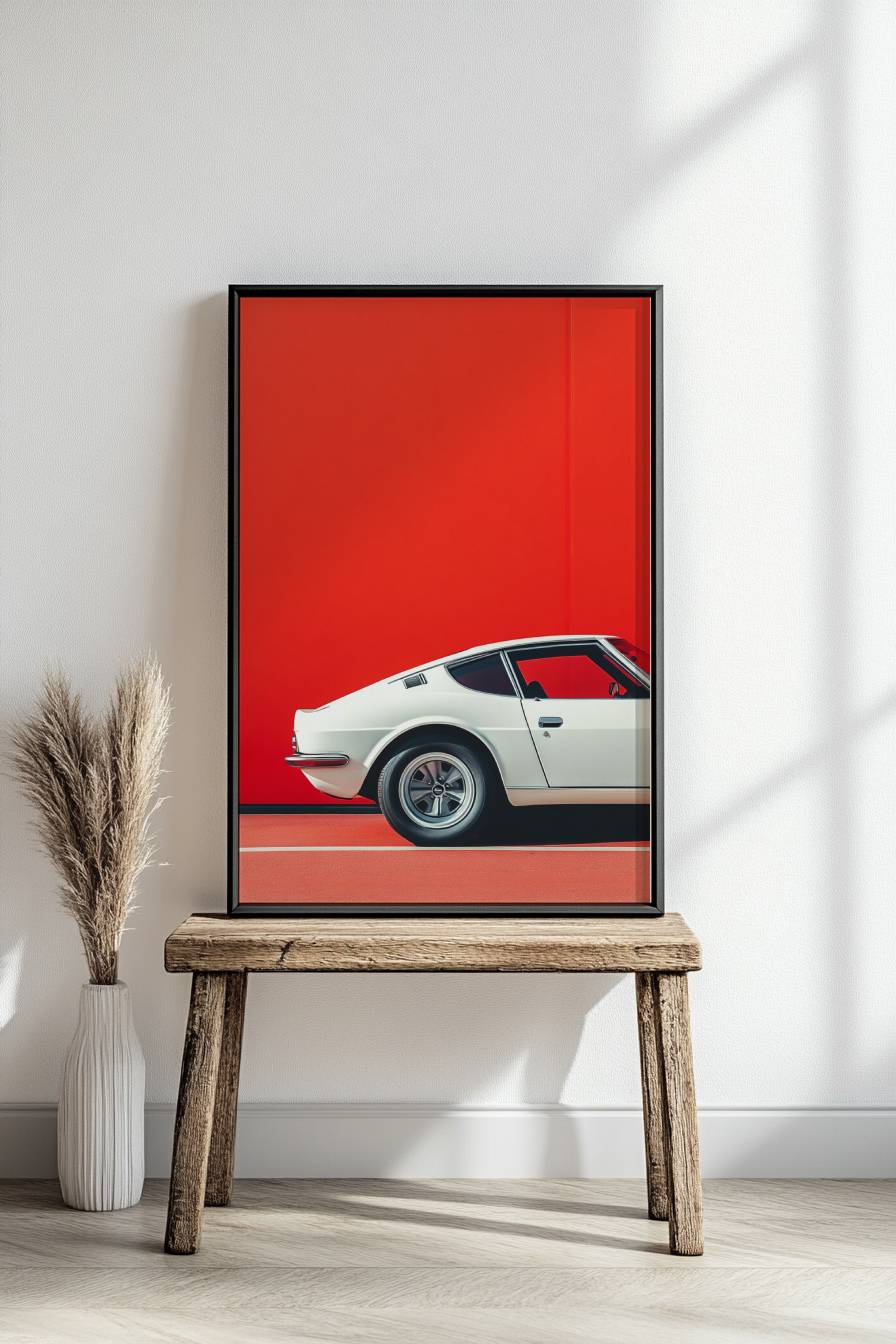 Datsun Z Car Poster